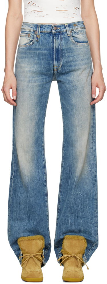 Jeans R13 R13 Jane Wide Leg Jeans Blå | R13W7020 D081A, 0