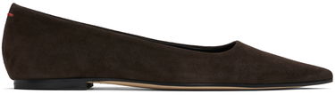 Kjole Aeyde Aeyde Cassy Suede Ballerina Flats Brun | A11-FL-SNDP8 FL130-FW24-953-017, 0