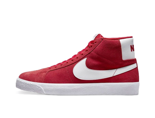 Skateboarding Nike SB Blazer Mid "University Red White" Rød | 864349-602
