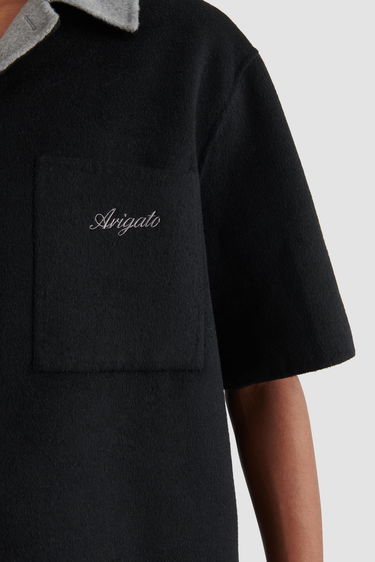 Skjorte AXEL ARIGATO Holiday Shirt Sort | A0902001, 5