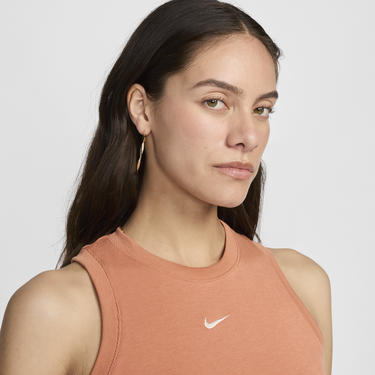 Tanktop Nike Sportswear Chill Knit Brun | FB8279-212, 2