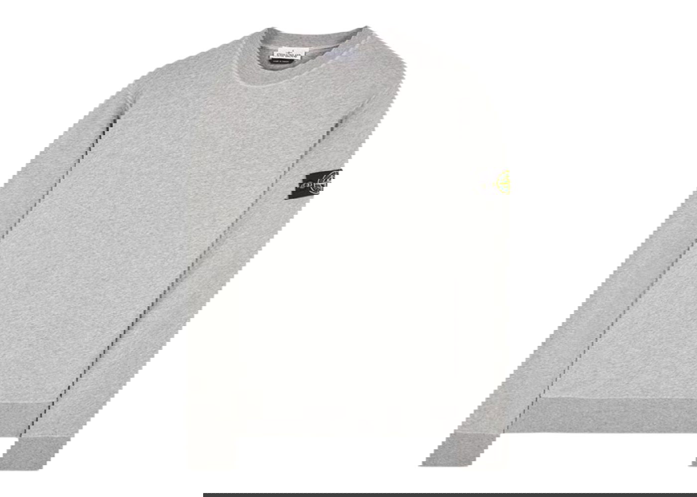 Sweatshirt Stone Island Crewneck Sweatshirt Dust Grå | 801563051 - V0064, 0