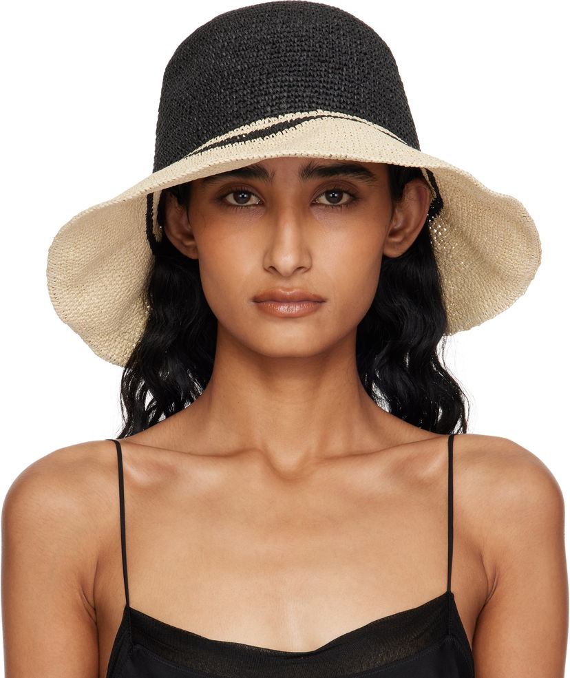 Hat TOTEME TOTEME Paper Straw Beach Hat Sort | 253-WSH0027-FB0489