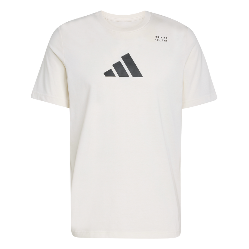 T-shirt adidas Originals Training All Gym Graphic Tee Hvid | JM8976