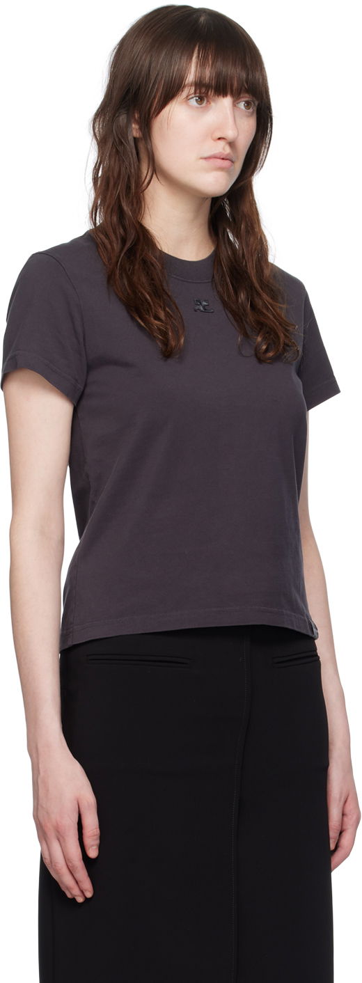 T-shirt Courrèges Courrèges 'AC' T-Shirt Grå | VESJTS006JS0110, 1