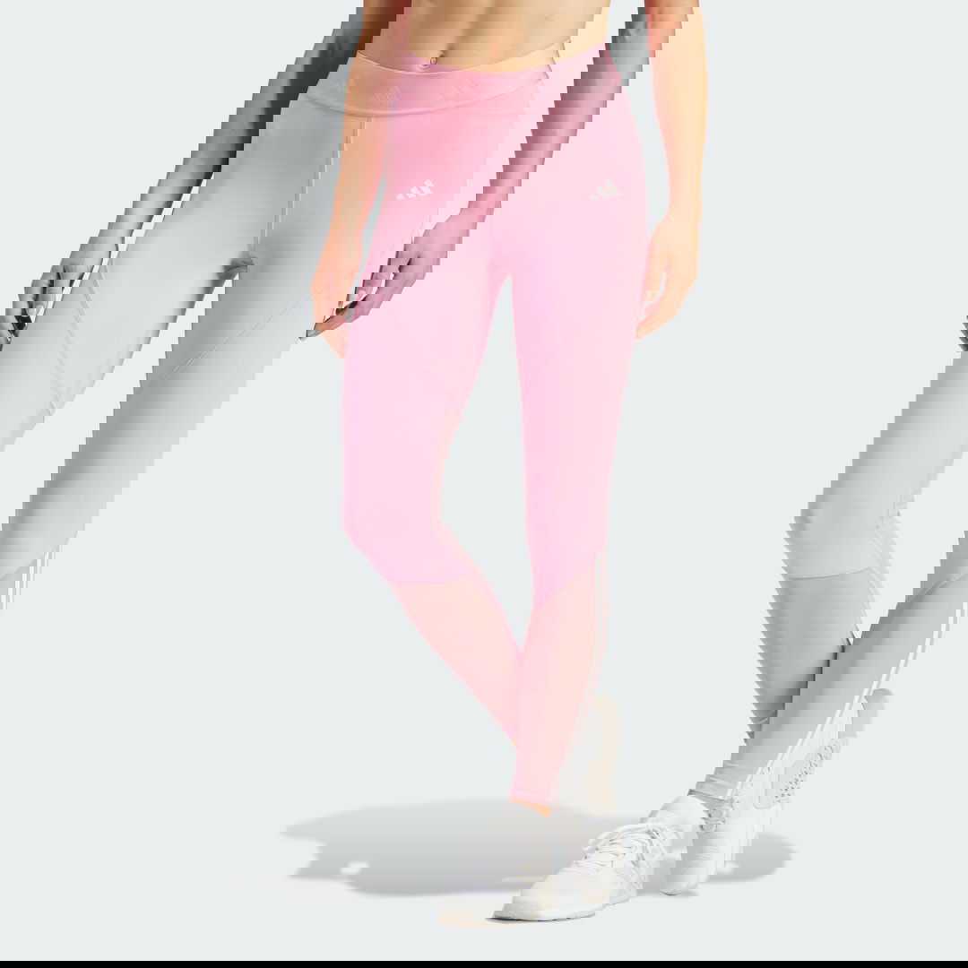 Leggings adidas Performance Hyperglam Full-Length Leggings Lyserød | IS4476, 0