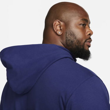 Sweatshirt Nike Dri-FIT Standard Issue Pullover Basketball Hoodie Mørkeblå | DQ6103-455, 2
