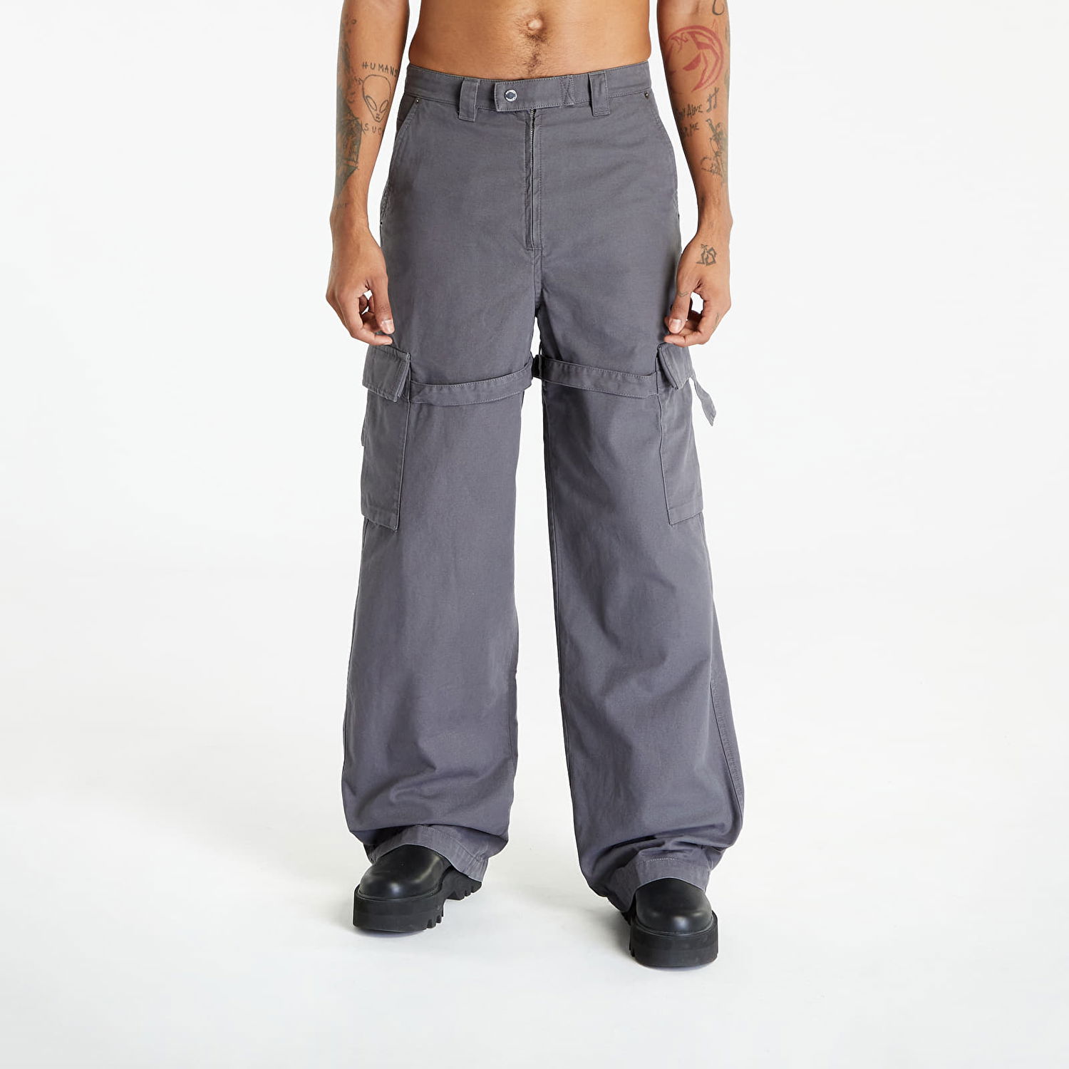 Cargo bukser Ambush Relaxed Fit Cargo Pants Grå | BMCF009F23FAB0010700, 0