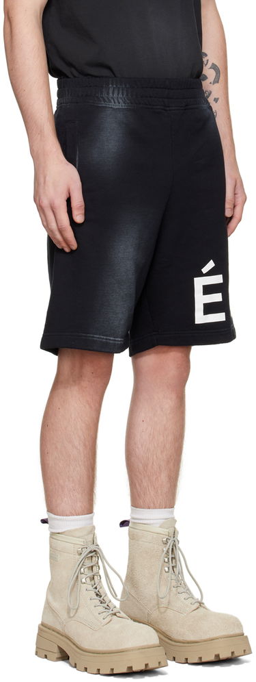 Shorts Études Exclusive Tempera Black Shorts Sort | H22MX400OC17BK, 1
