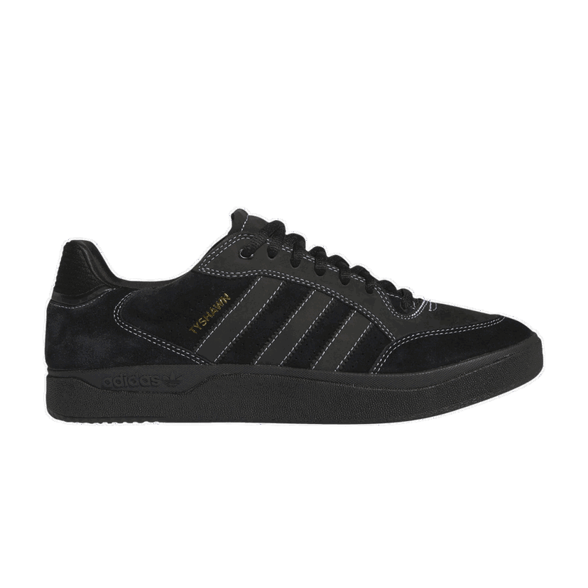 Skateboarding adidas Originals adidas Tyshawn Low Black White Gold Metallic Sort | IE3130