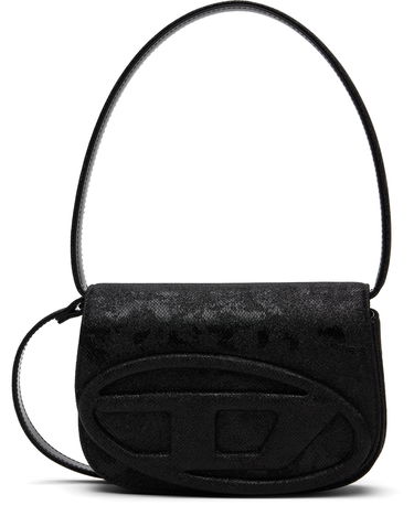 Skuldertaske Diesel 1DR Glitter Mini Bag Sort | X08396-P5126-T8013, 0
