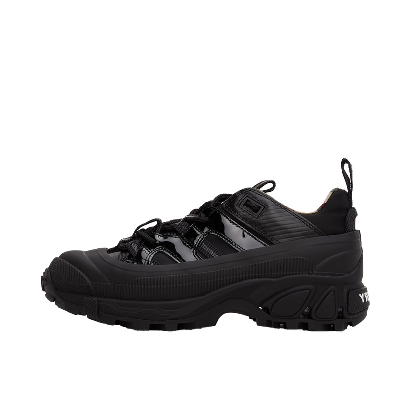 Sneakers og sko Burberry Patent Arthur Sneakers 'Black' Sort | 8036166