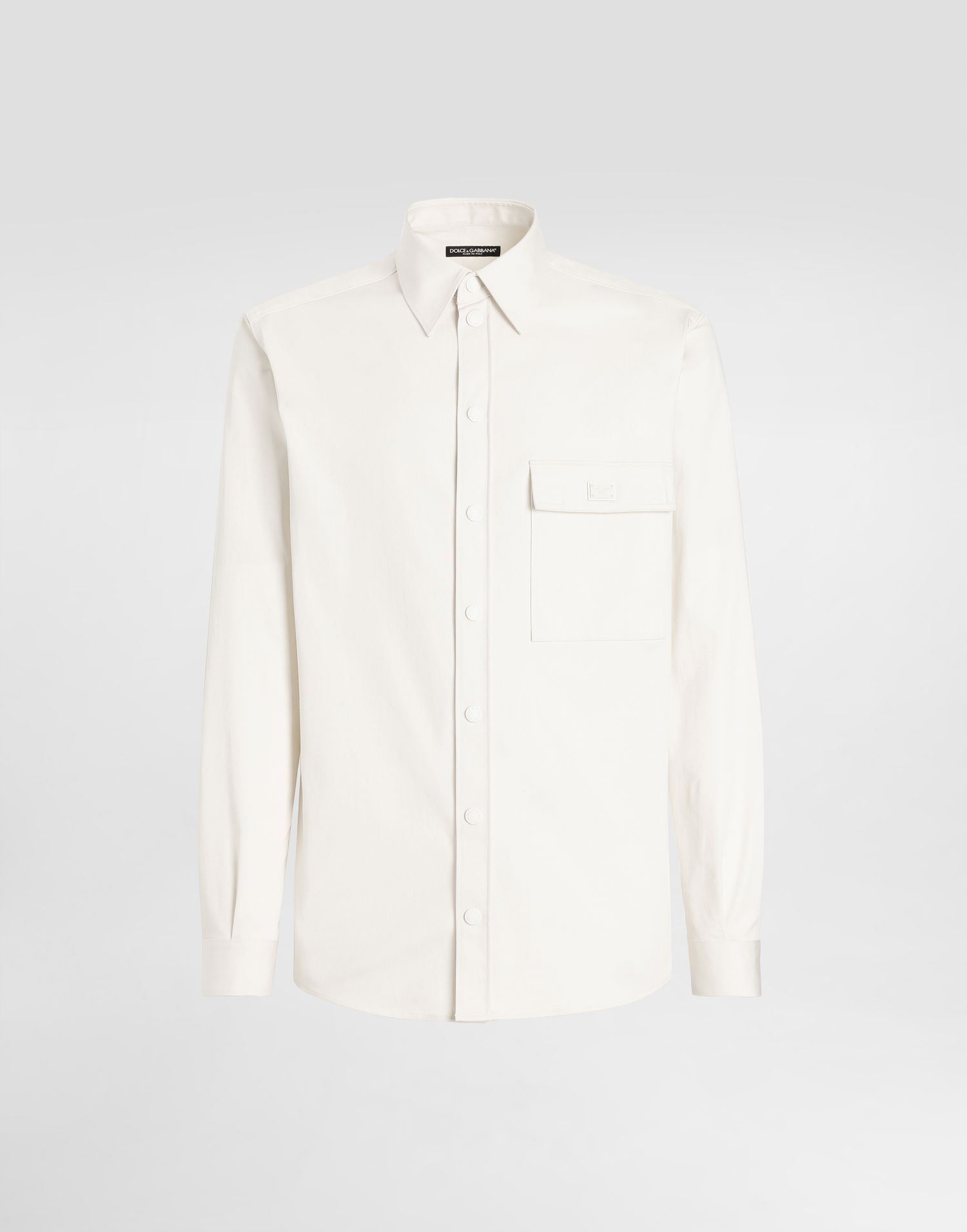 Skjorte Dolce & Gabbana Dolce & Gabbana Cotton Shirt With Tag Hvid | G5KS2TFUFL3W0802, 0
