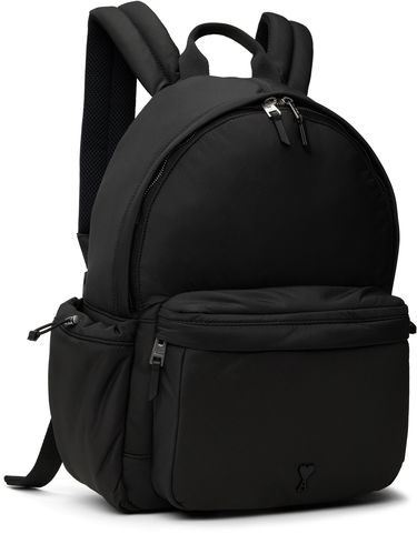Rygsæk AMI AMI de Coeur Backpack Sort | ULL020.AW0021, 4