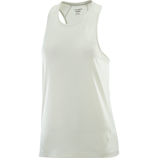 Tanktop Salomon Shakeout Core Tank Top Hvid | LC2476200, 1