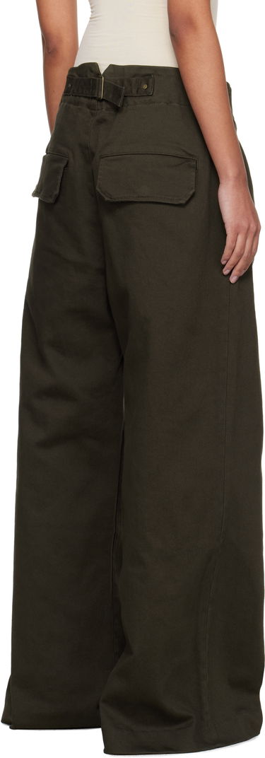 Bukser Entire Studios Entire Studios Cinch Trousers Grøn | ES2546OL, 2