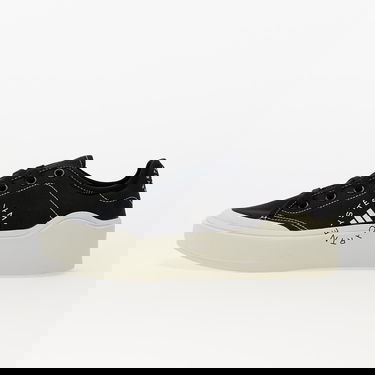 Sneakers og sko adidas Performance Stella McCartney x Court Cotton Core Black/ Core Black/ Off White Sort | HP5702, 0