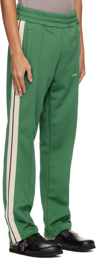 Joggingbukser Palm Angels Palm Angels Embroidered Logo Track Pants Grøn | PMCJ020S25FAB0015703, 1