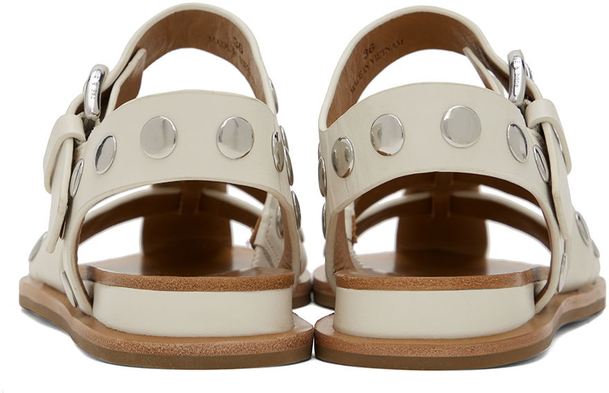 Tøj rag & bone rag & bone Beau Fisherman Sandals Hvid | WFF24PF041LE41, 1