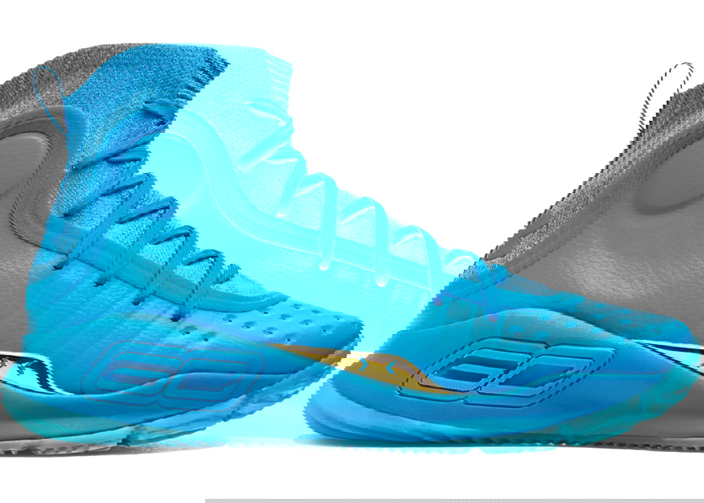 Sneakers og sko Under Armour Curry 4 Retro Flooded Turkis | 1298306-404, 0
