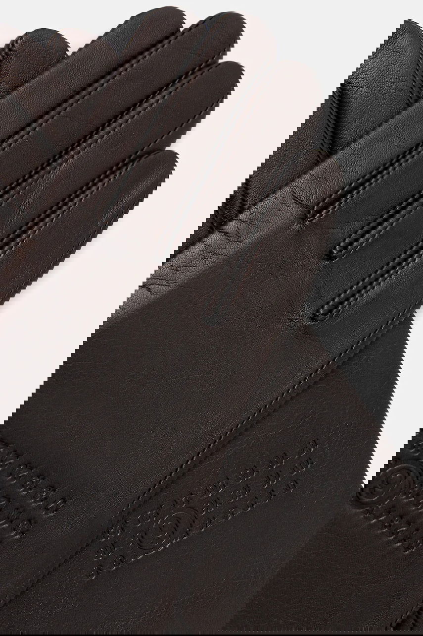 Handsker Maison Margiela Long Leather Gloves MM6 Maison Margiela x Agnelle Brun | S62TS0080.M07014.855, 1