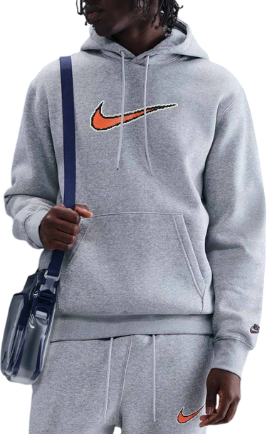 Sweatshirt Nike Sportswear Club Fleece Hoodie Grå | hv0854-063, 0