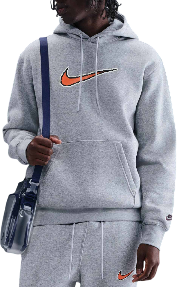 Sweatshirt Nike Sportswear Club Fleece Hoodie Grå | hv0854-063, 0
