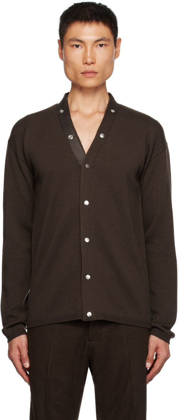 Sweater Rick Owens Peter Cardigan Brun | RU02C7608 M, 0