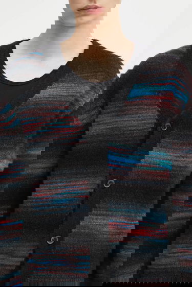 Sweater Paul Smith Paul Smith Striped Wool Blend Cardigan Flerfarvet | M1R.568Z.T02830, 3