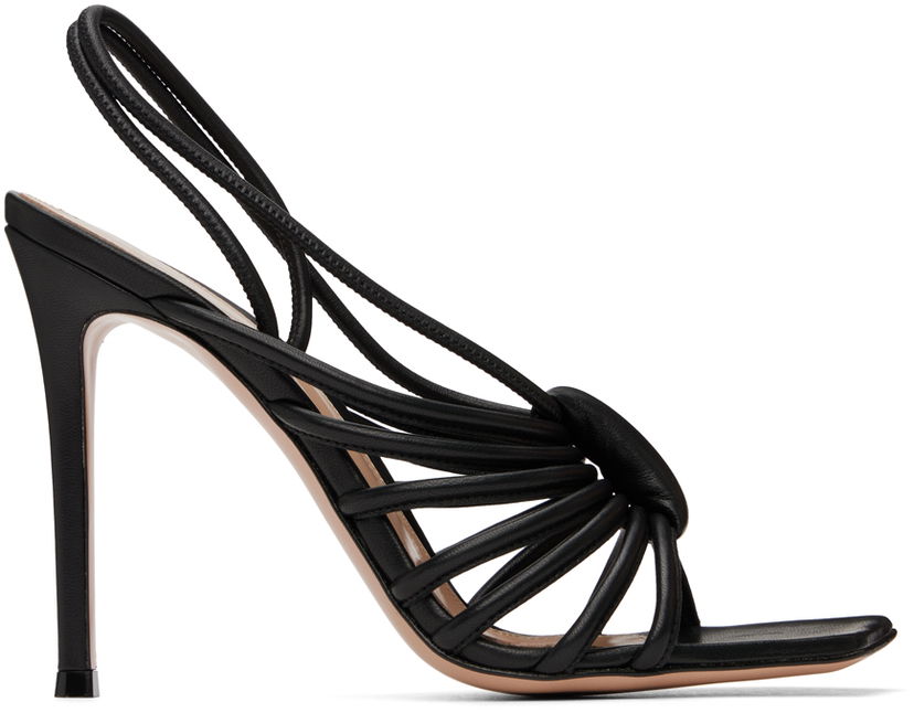 Tilbehør Gianvito Rossi Gianvito Rossi Hellen Heeled Sandals Sort | G32488-15RIC-NAP