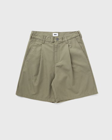 Shorts OBEY Oliver Pleated Shorts Grøn | 172100098-MMD, 1