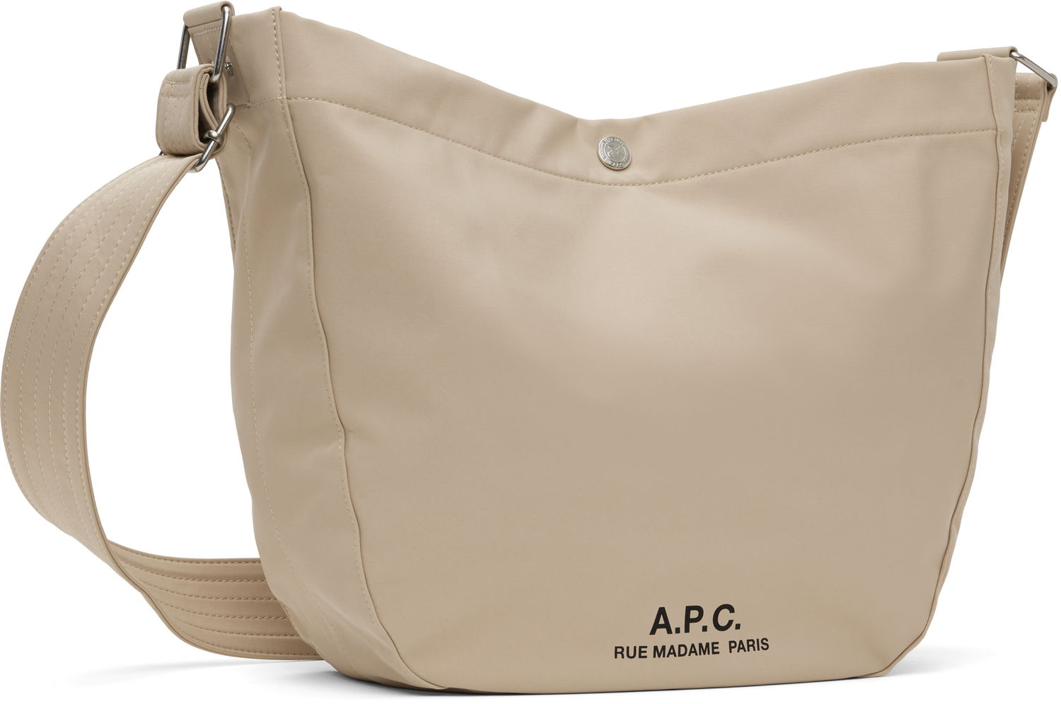 Skuldertaske A.P.C. Black Journal Crossbody Bag Sort | PSAKR-M61939, 1