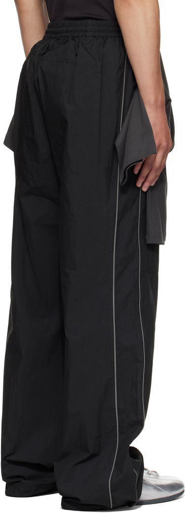 Bukser We11done We11done Layered Track Pants Sort | WD-PT2-25-250-U-BK, 2