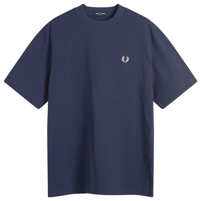T-shirt Fred Perry Champion Embroidered T-Shirt, Size Large Mørkeblå | M9826-X86