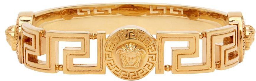 Armbånd Versace Medusa Cuff Bracelet Beige | 1004824_1A00620_3J000, 0