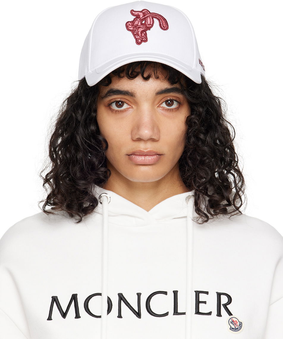Kasket Moncler Roger Rabbit Cap Hvid | I10933B000190U082, 0