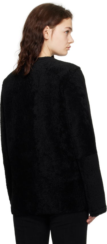 Jakke TOTEME TOTEME Zipped Teddy Shearling Jacket Sort | 251-WRO0184-LE0048, 2