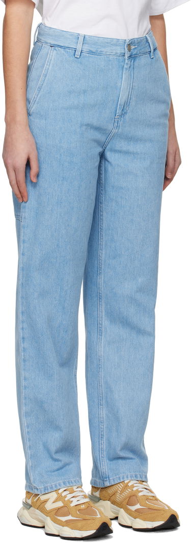 Jeans Carhartt WIP Straight Leg Jeans Blå | I031251 0112, 4