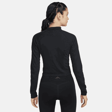 T-shirt Nike TRAIL DF LS TOP Sort | fn4706-010, 3