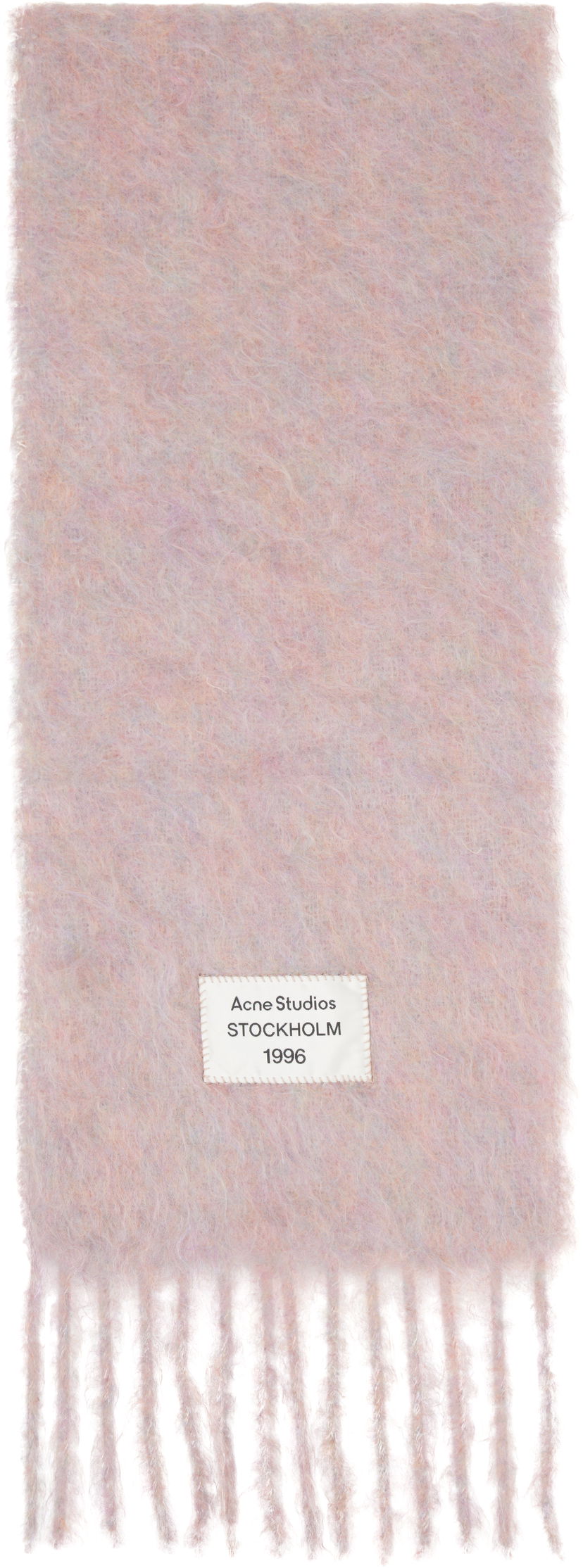 Tørklæde Acne Studios Acne Studios Mohair & Wool Scarf Lyserød | CA0392-