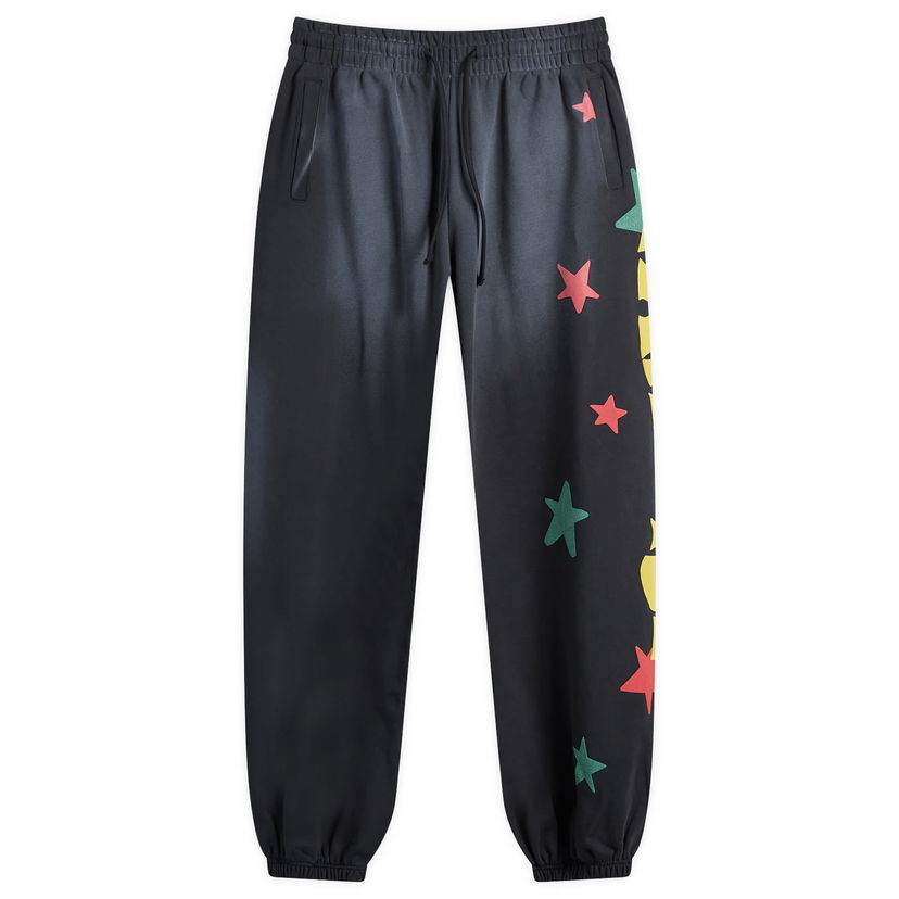 Joggingbukser Palm Angels Palm Angels Paradise Palm Sweatpants, Size Large Sort | PMCH02CS25FLE0011018