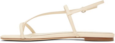 Tilbehør Aeyde Aeyde Ella Leather Toe-Post Sandals Beige | A11-FS-BERS8MFL-0121-100-007, 2