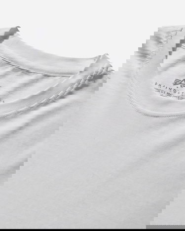 T-shirt Alpha Industries Studio Edition T-Shirt Hvid | X156550 09, 3