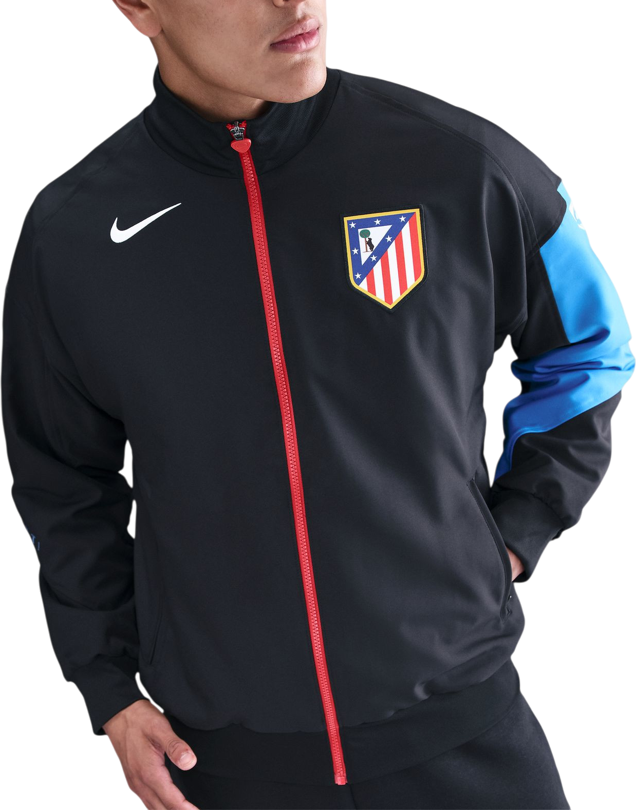 Jakke Nike Dri-FIT Total 90 Atletico Madrid Anthem Jacket Sort | hm3332-010, 0