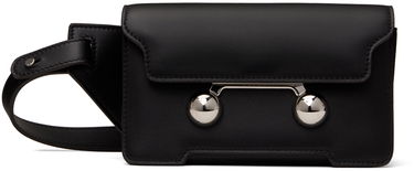 Taljetaske Marni Marni Leather Trunkaroo Crossbody Bag Sort | MUMQ0022U0 P6948, 0