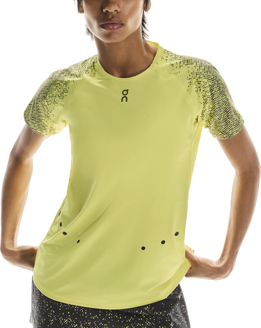 T-shirt On Running Ultra-T Short Sleeve Running T-Shirt with Dotted Pattern Gul | 1wf30143980, 0