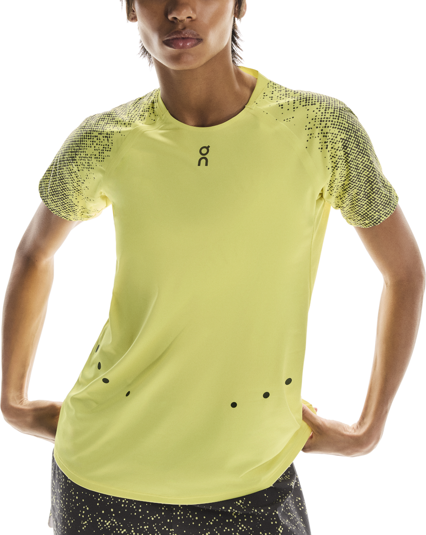 T-shirt On Running Ultra-T Short Sleeve Running T-Shirt with Dotted Pattern Gul | 1wf30143980