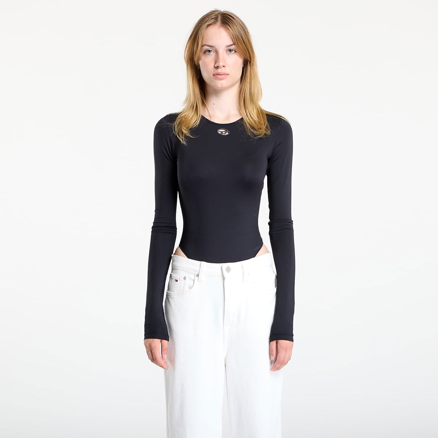 Krop Diesel Diesel Angelina-Utlt Uw Bodysuit Sort | A18317_0IKBN 900, 0
