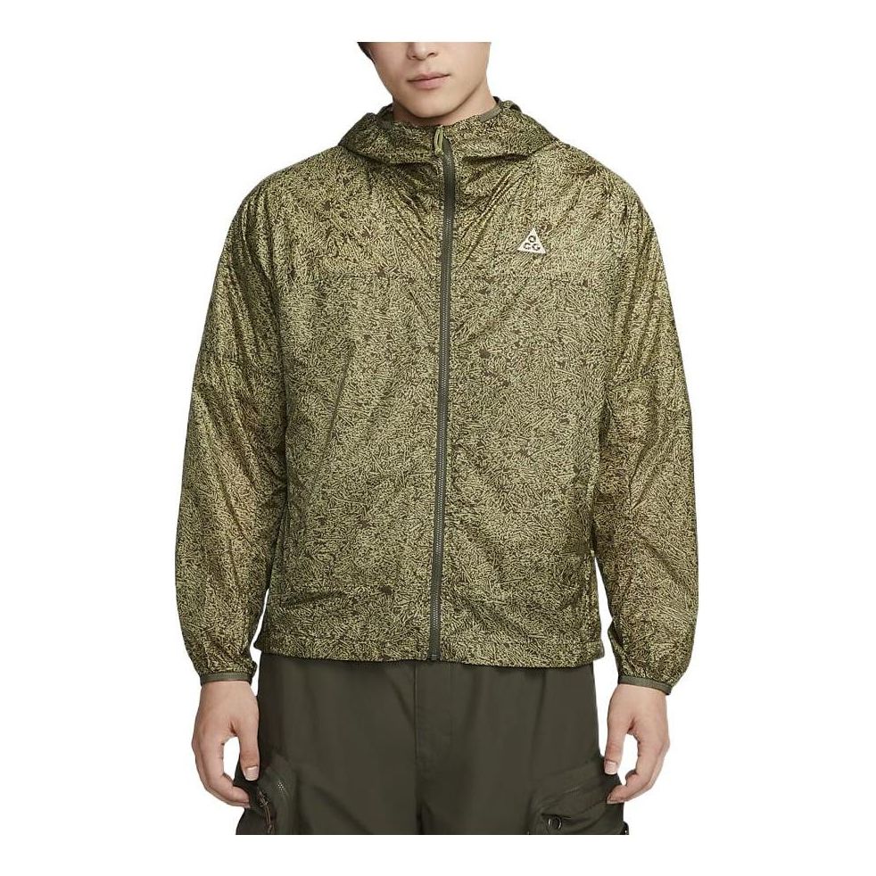 Vindjakke Nike ACG ACG Cinder Cone Hooded Zipped Jacket Grøn | DO6269-334, 0