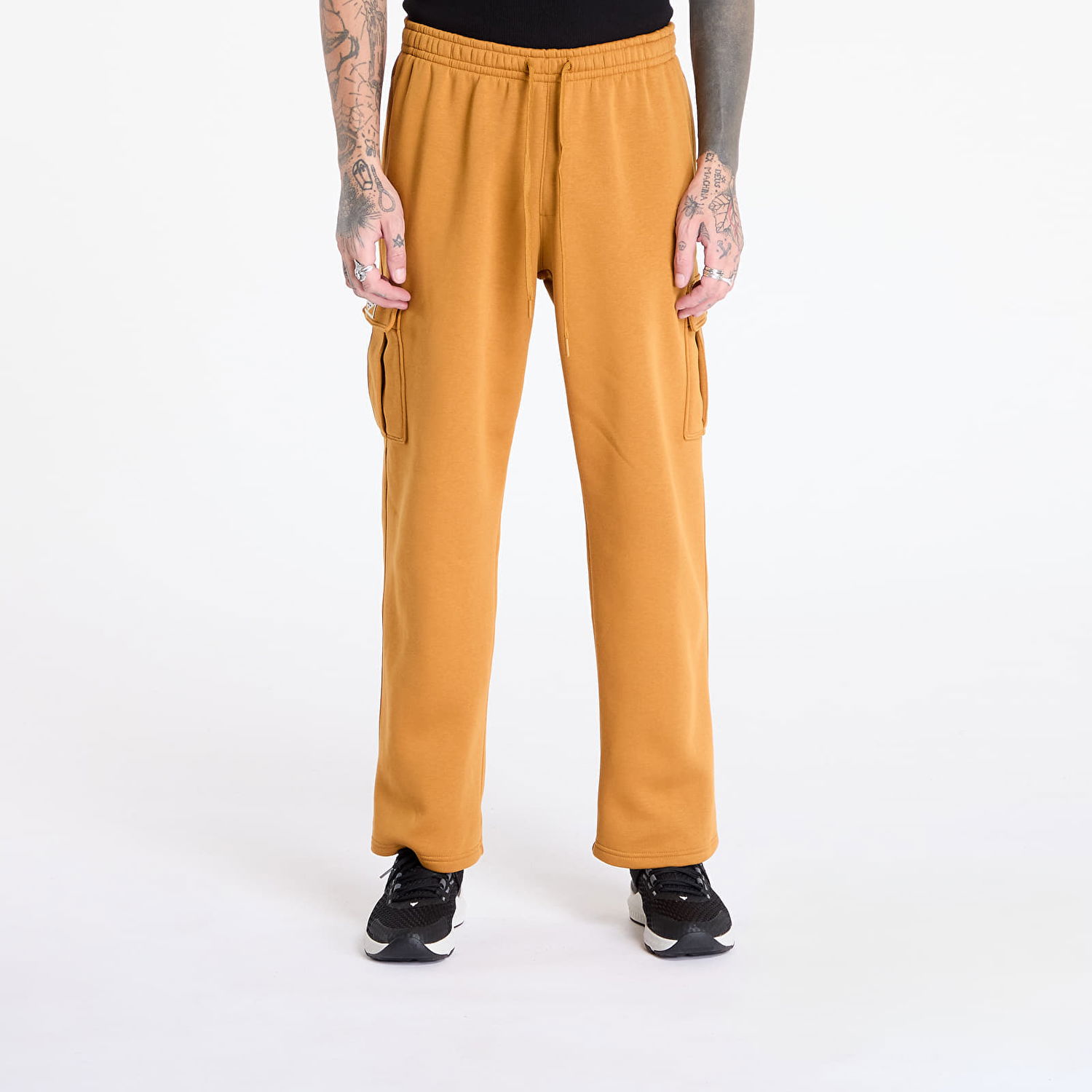 Joggingbukser Under Armour Sweatpants Project Rock Icon Fleece Pant Tools Yellow Ochre/ Silt M Orange | 1386903-707, 0